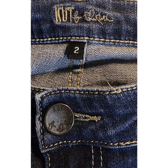 Kut From the Kloth Womens Straight Leg Jeans Size 2 - Picture 3 of 5